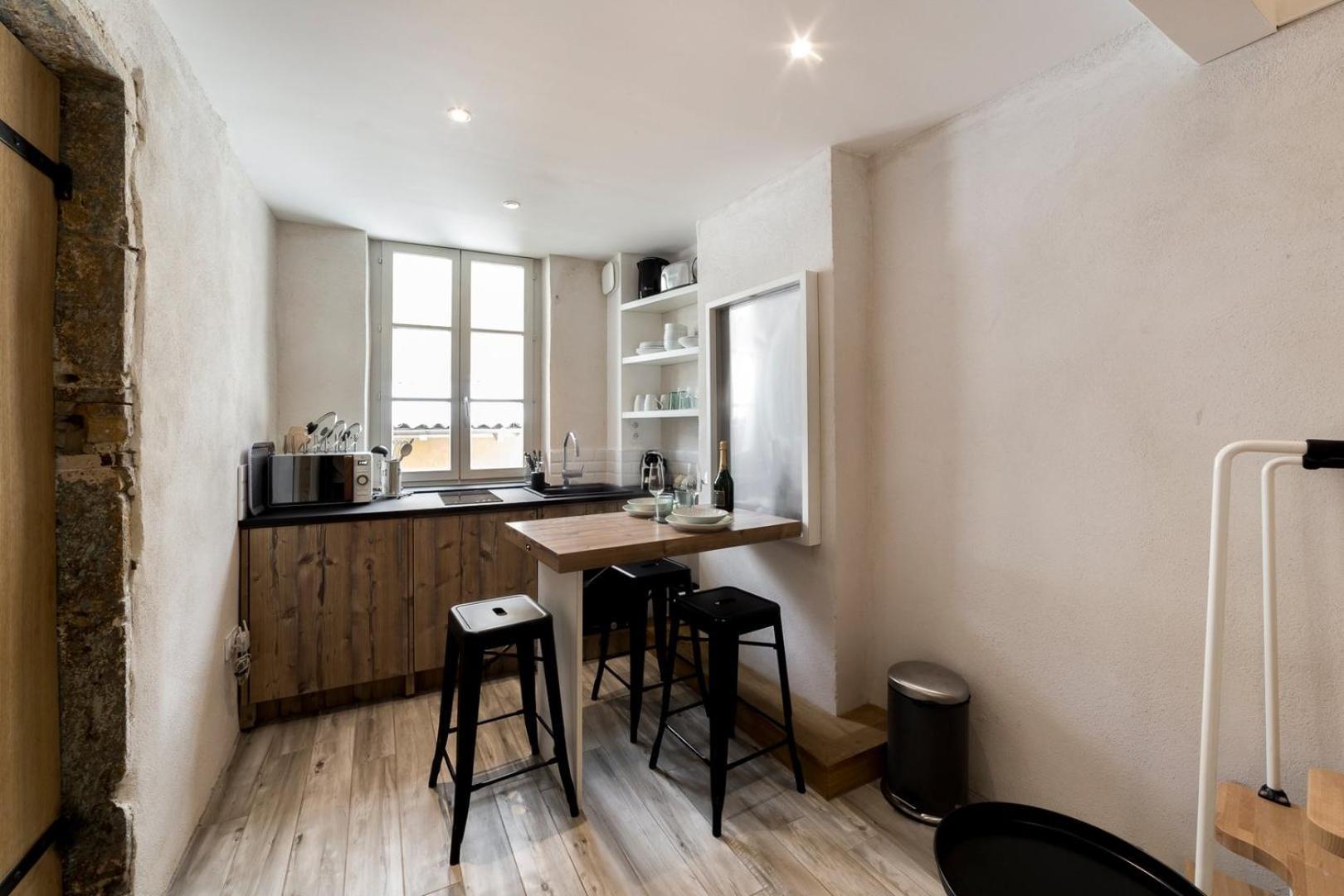 Sky'Room - Jacuzzi & Vue - Vieux Lyon Bagian luar foto
